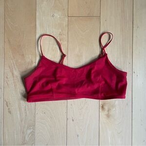 Alo Yoga Airmesh Venus Bralette in Red